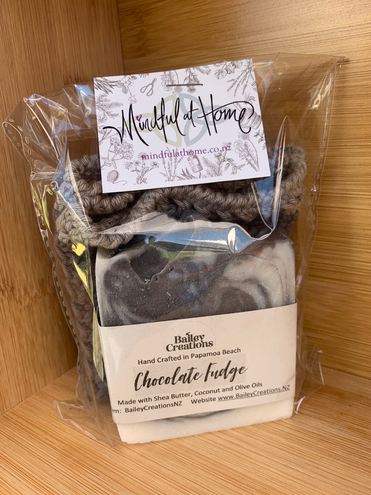 Wash cloth and scented soap set